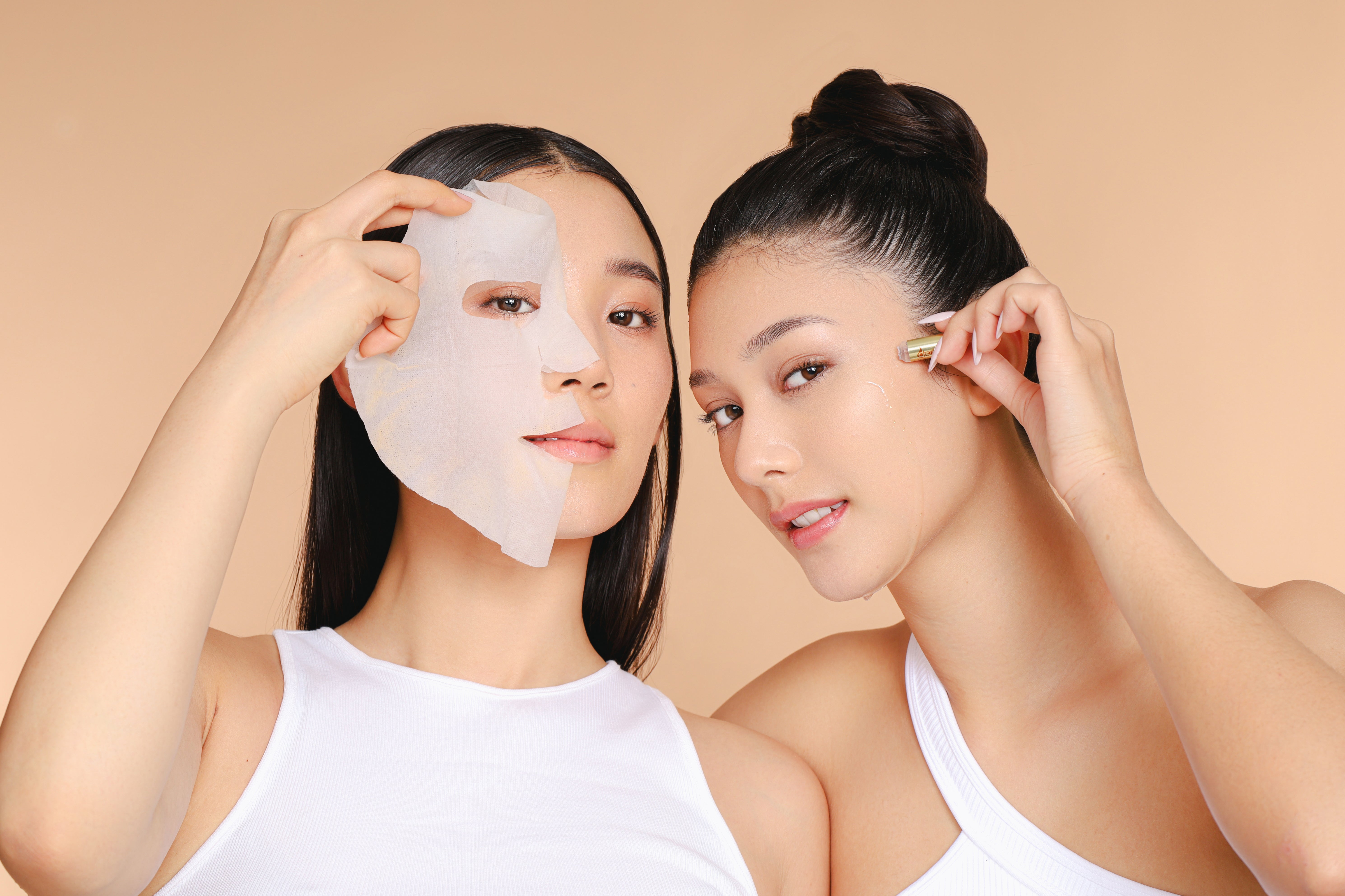 Modenzas 24K Gold Caviar Niacinamide 2-step Ampoule Mask Kit (5 sheets) - Modenzas