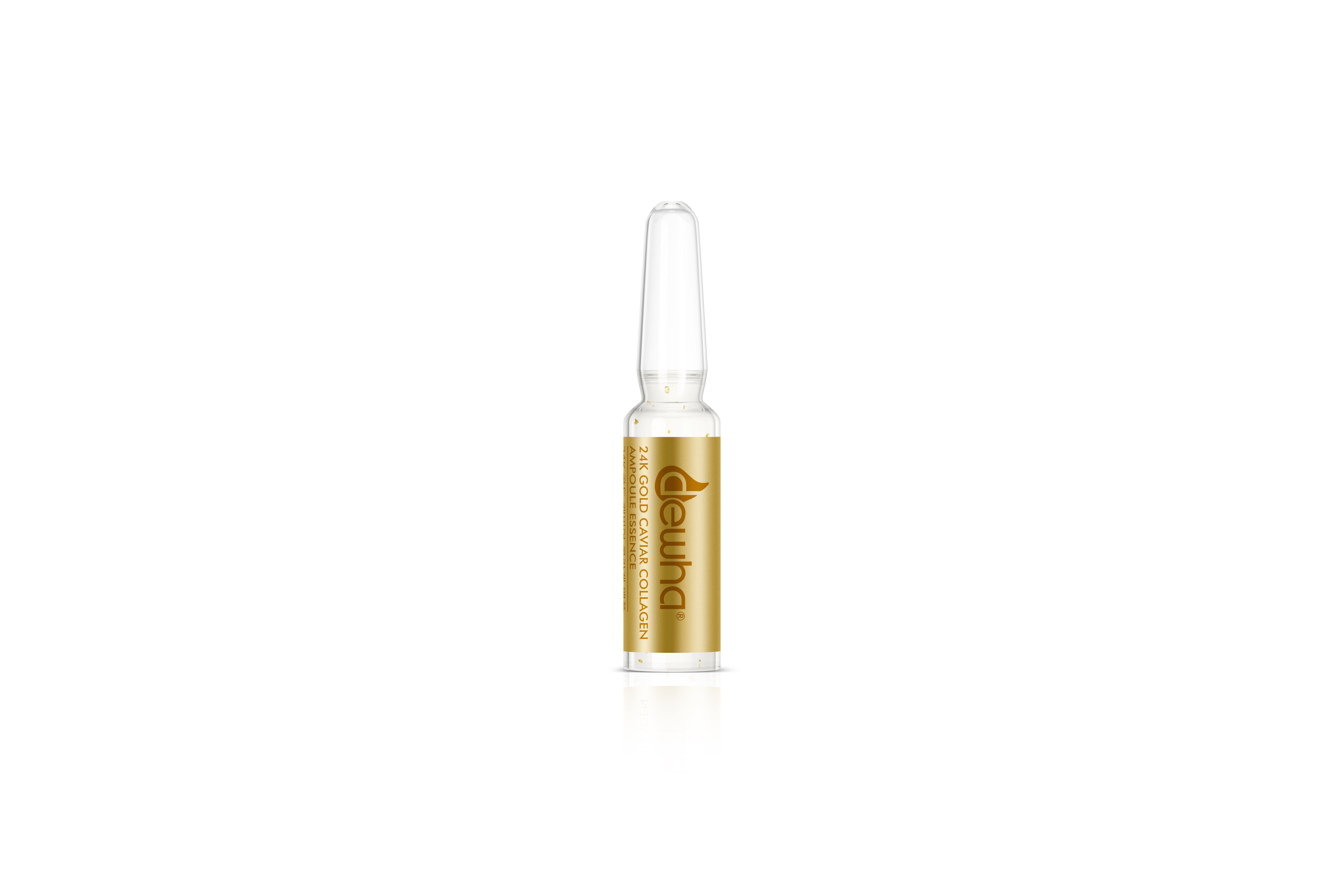 Modenzas 24K Gold Caviar Niacinamide 2-step Ampoule Mask Kit (5 sheets) - Modenzas